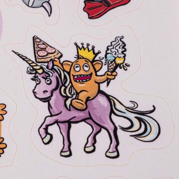 Der Ombud-Stickerbogen